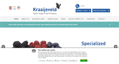 Desktop Screenshot of kraaijeveld.com